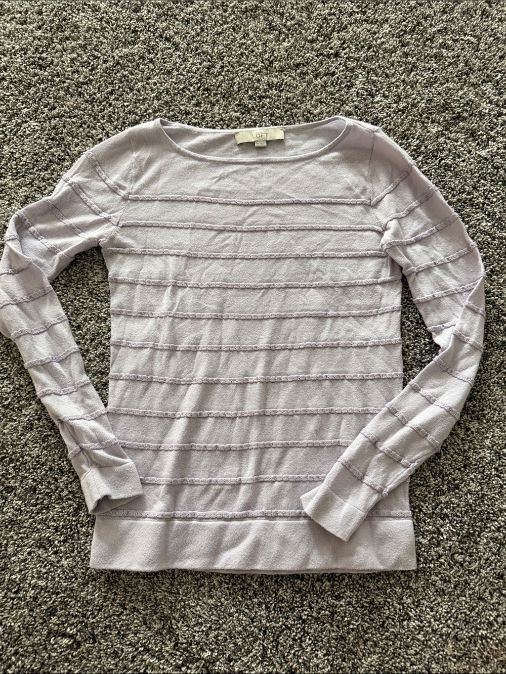 XS Loft lavender sweater